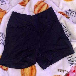 Offline aerie double crossover shorts